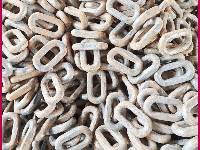 G80起重吊裝索具緊湊鏈條 錳鋼鐵鏈加工定制 礦用刮板機(jī)緊湊鏈條圖2