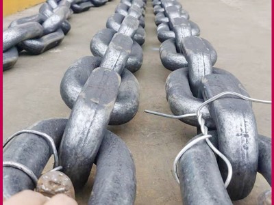 G80起重吊裝索具緊湊鏈條 錳鋼鐵鏈加工定制 礦用刮板機(jī)緊湊鏈條圖4