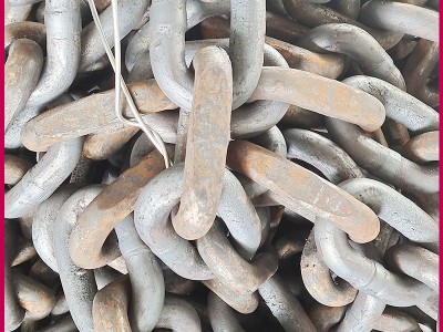 礦山機(jī)械輸送配件刮板機(jī)緊湊鏈條耐腐蝕錳鋼大鐵鏈子30mm*108mm圖3