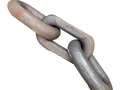 礦用刮板機(jī)輸送鏈條 g80錳鋼起重鏈條吊索具 定制鍛造環(huán)緊湊鏈條圖3