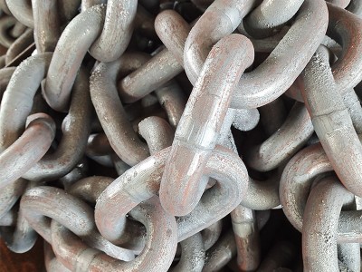 礦用高強(qiáng)度圓環(huán)鏈條 吊索具G80刮板機(jī)輸送鏈子圖5